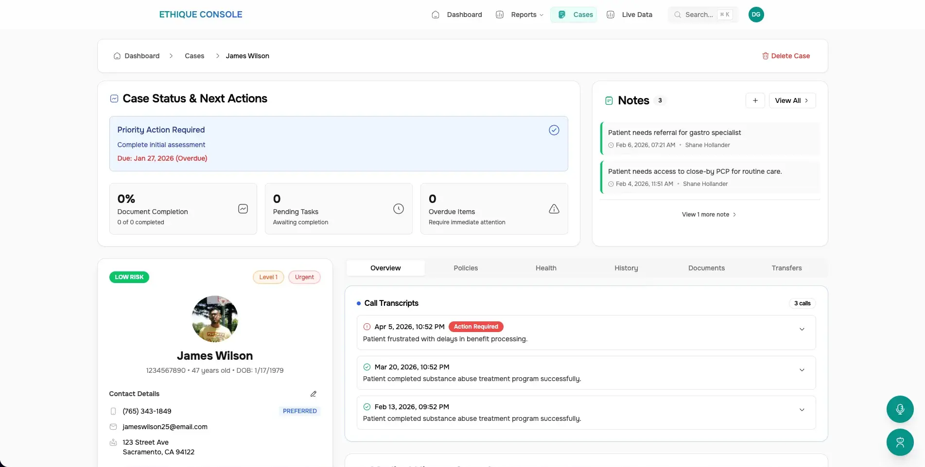 Ethique AI screenshot